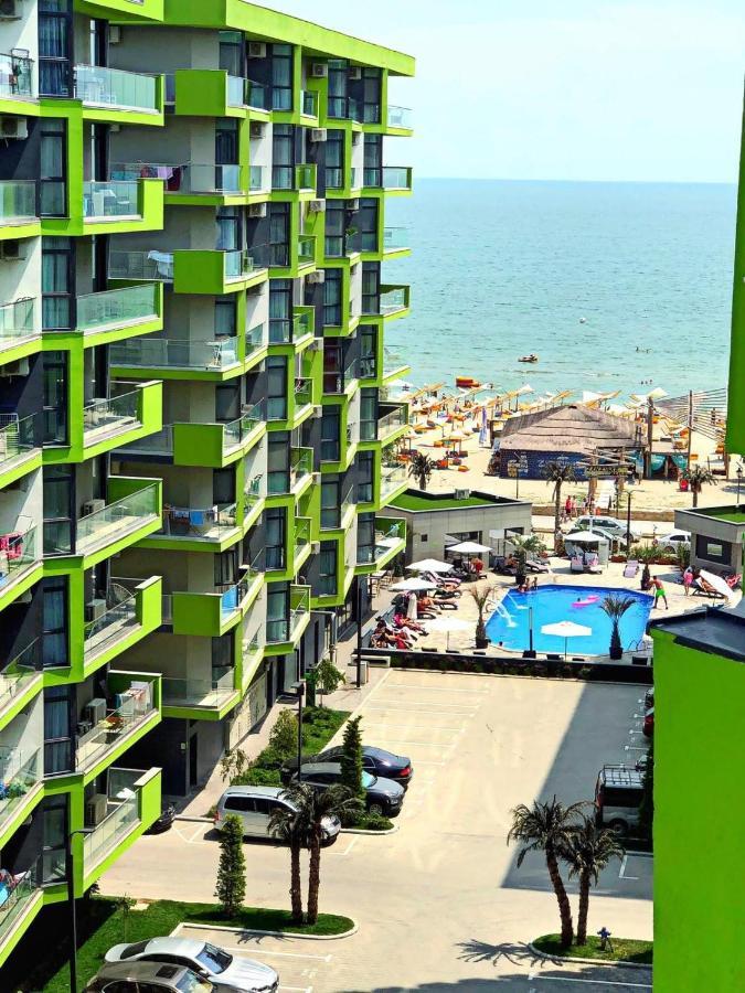 Mur Apartament Alezzi Beach Resort Năvodari Exterior foto