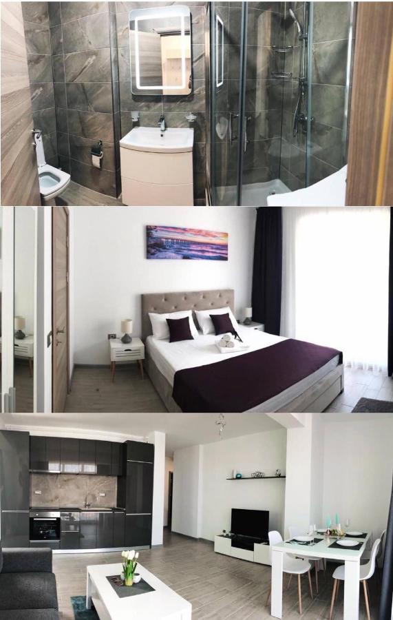Mur Apartament Alezzi Beach Resort Năvodari Exterior foto